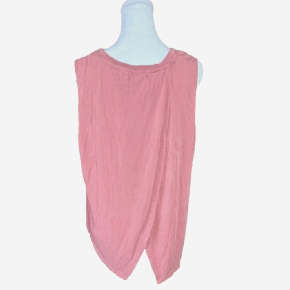 Old Navy Dark Pink Sueded Tulip-Back Tee Women’s M Short Sleeve‎ Top